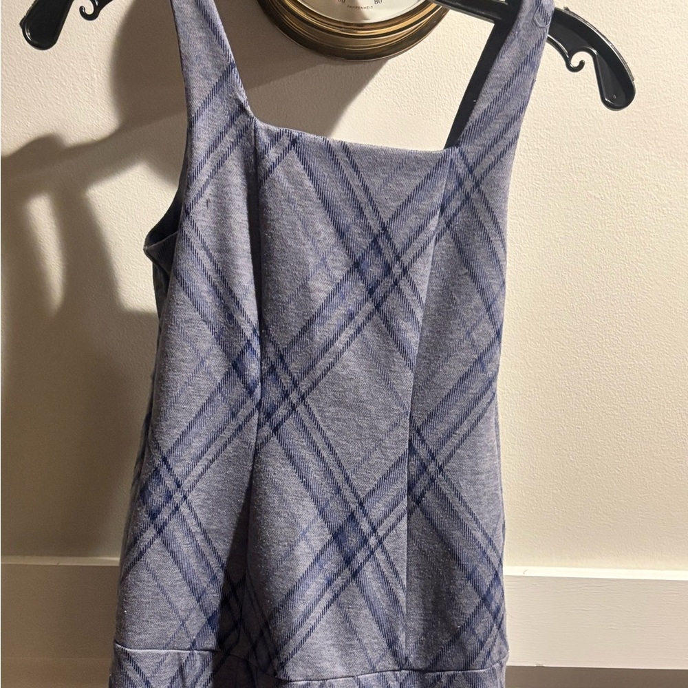 Trixxi Girl Blue and Light Gray dress